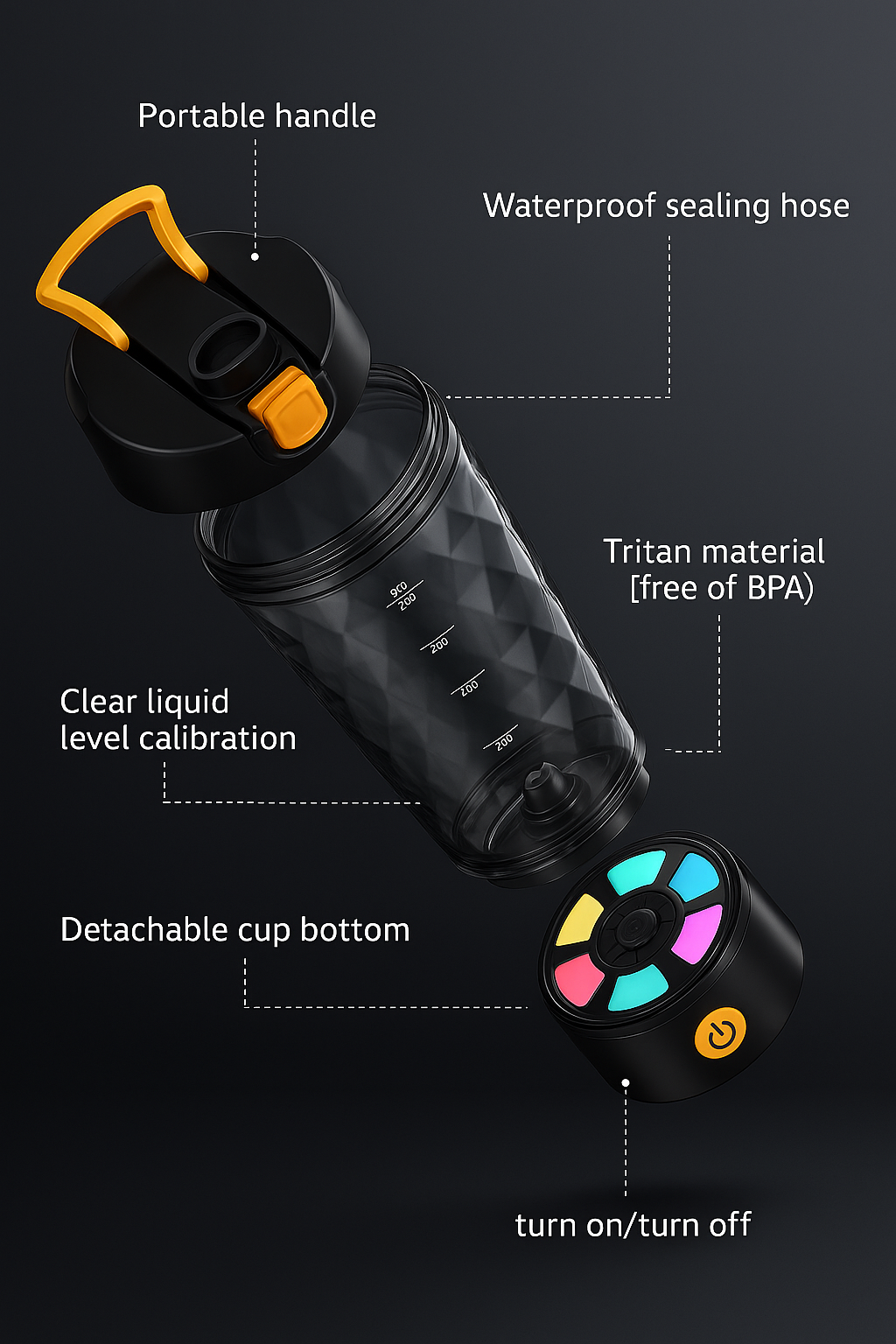 Bodymatic Portable Shaker